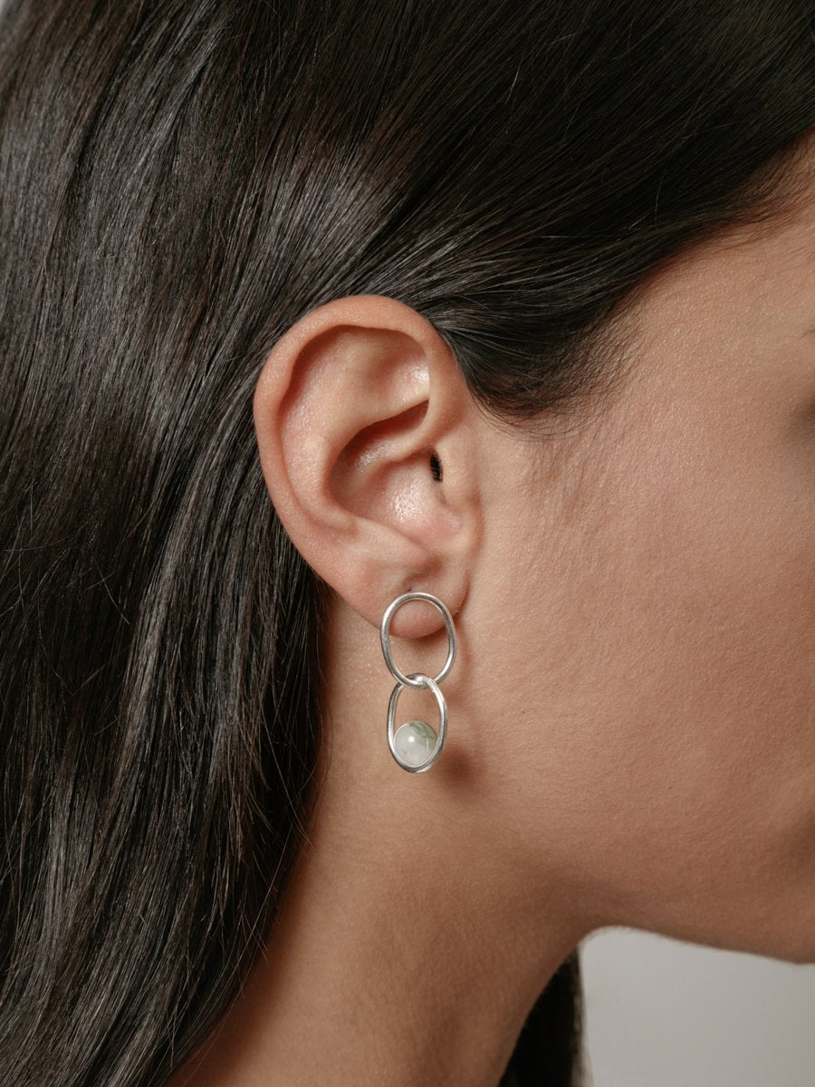 Michelle Earrings in Sterling Silver