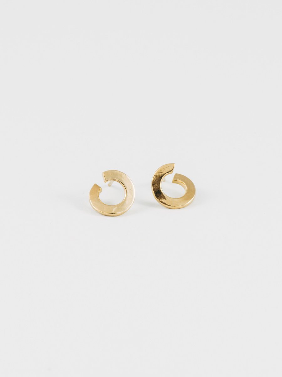 Maven Baby Studs in Gold