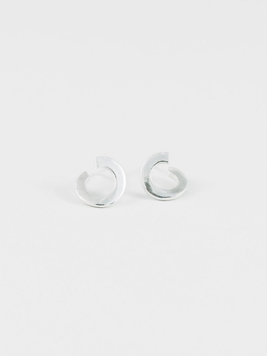 Maven Baby Studs in Sterling Silver