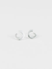 Maven Baby Studs in Sterling Silver