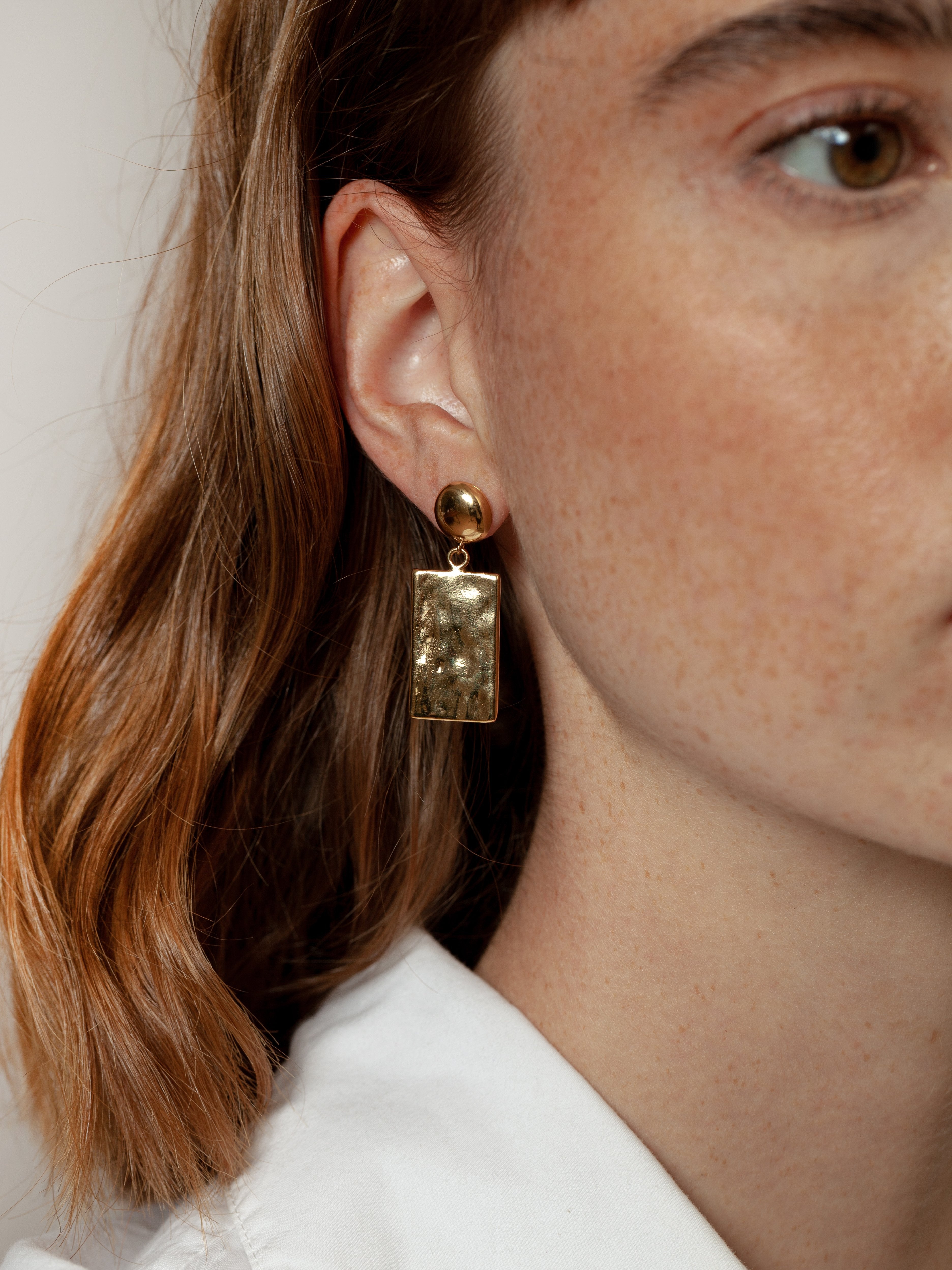Bardot Earrings in Gold