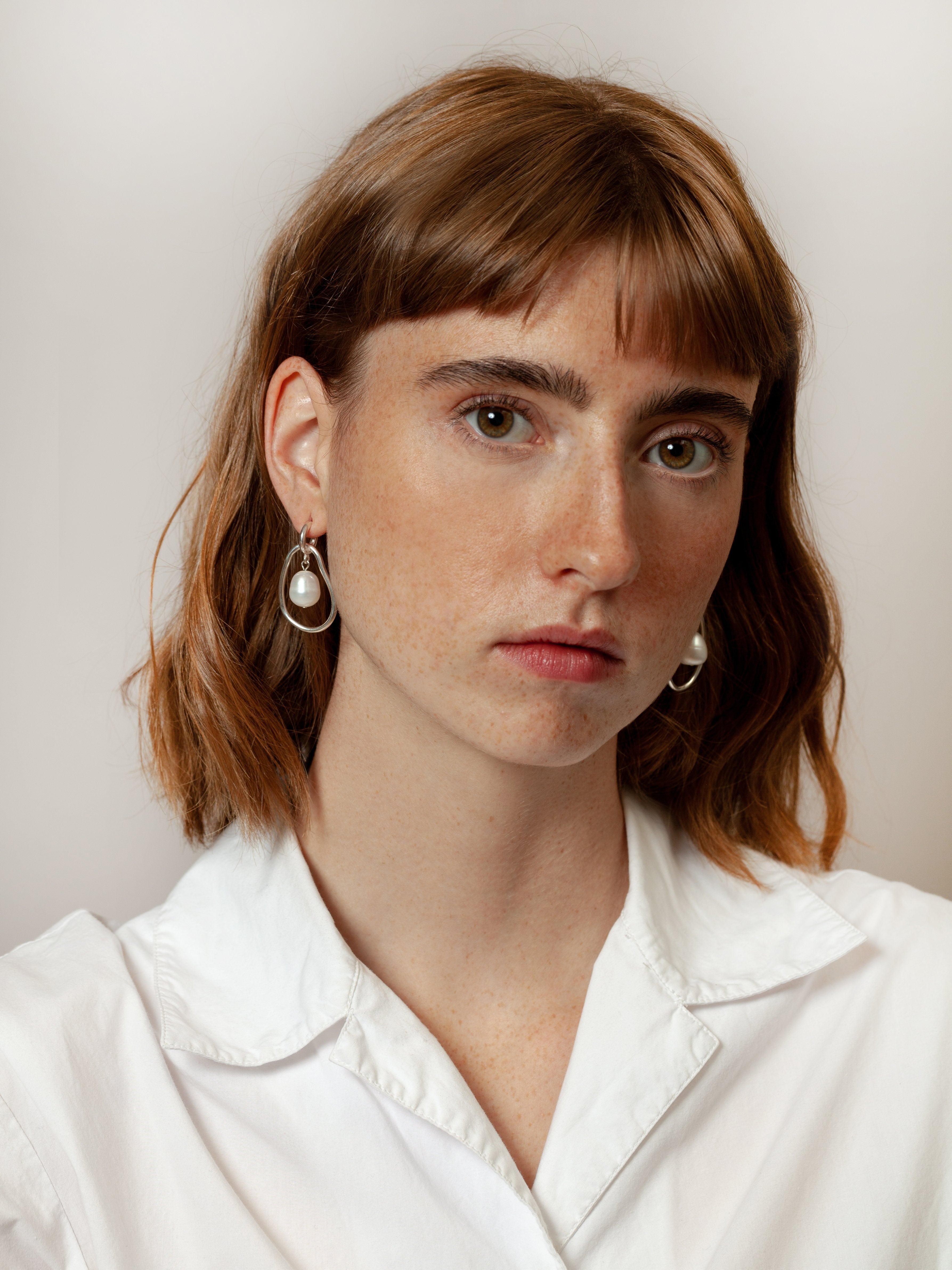 Constance Earrings in Sterling Silver