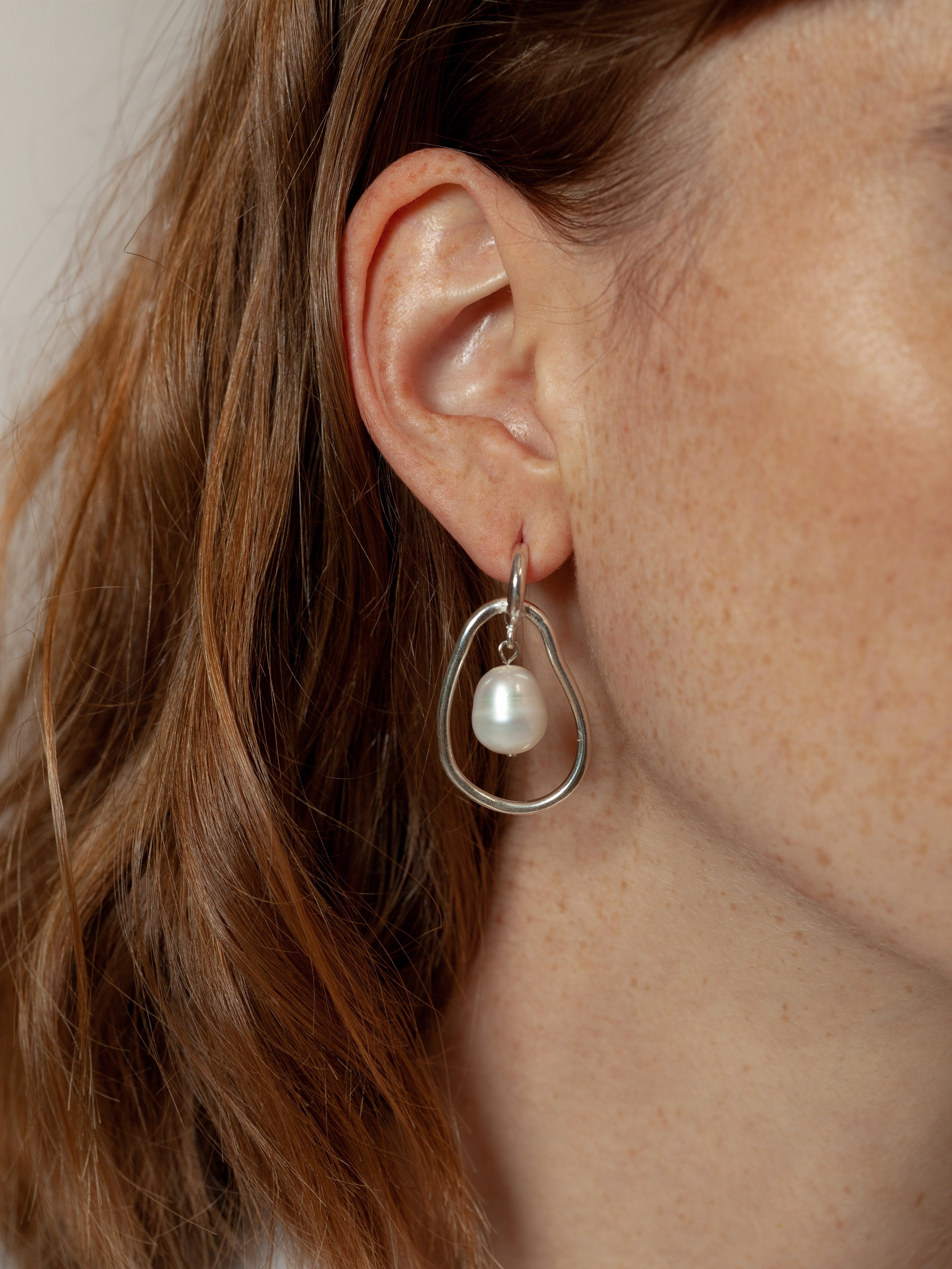 Constance Earrings in Sterling Silver