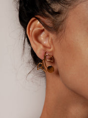 Elsworth Earrings in Gold