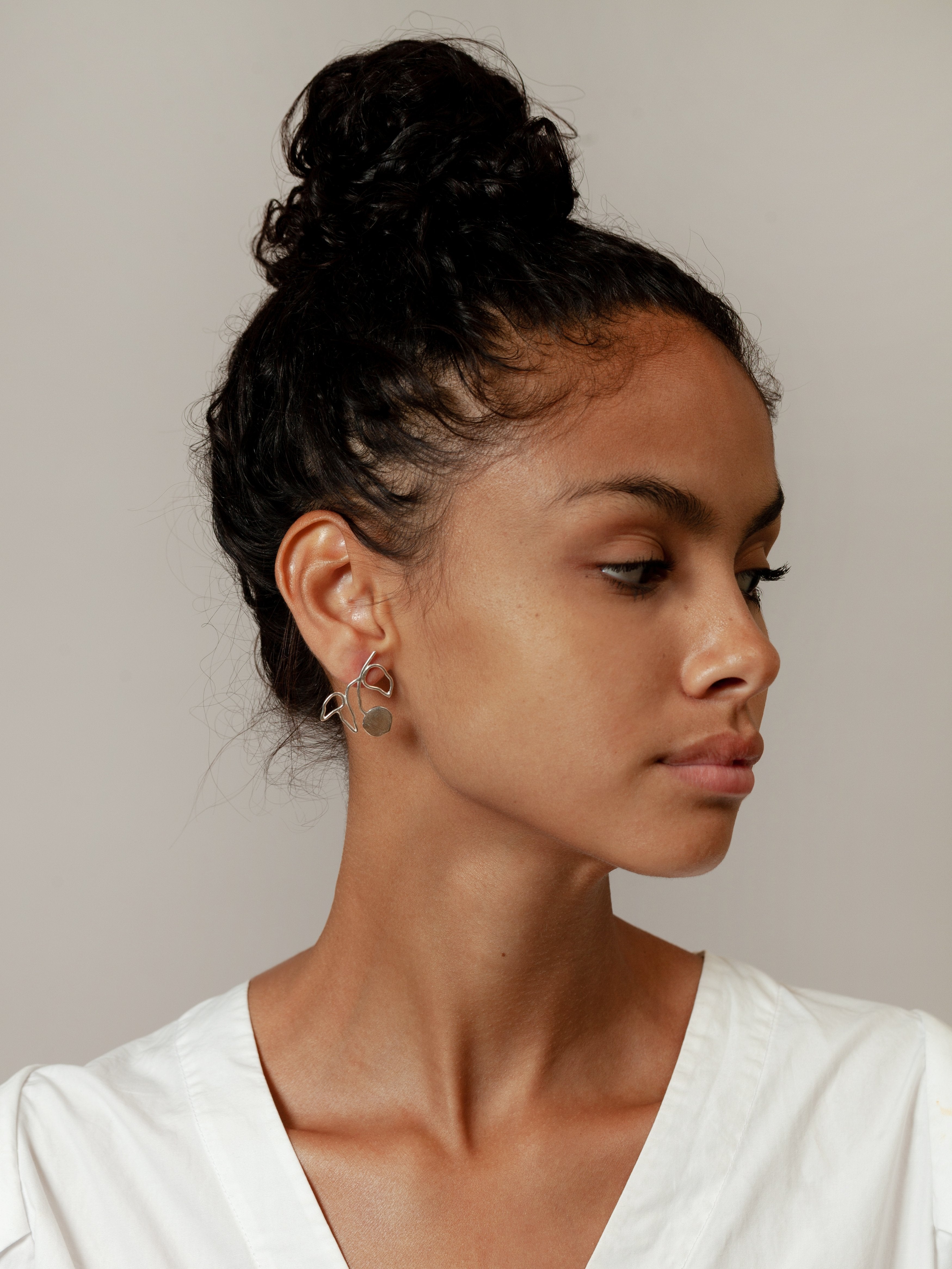 Elsworth Earrings in Sterling Silver