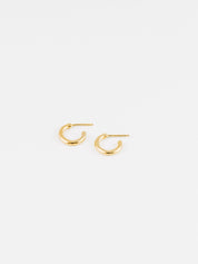 Gia Baby Hoops in Gold