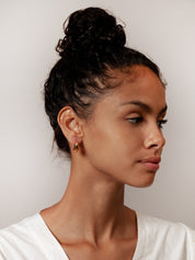 Hepworth Hoops in Gold