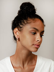 Hepworth Hoops in Sterling Silver