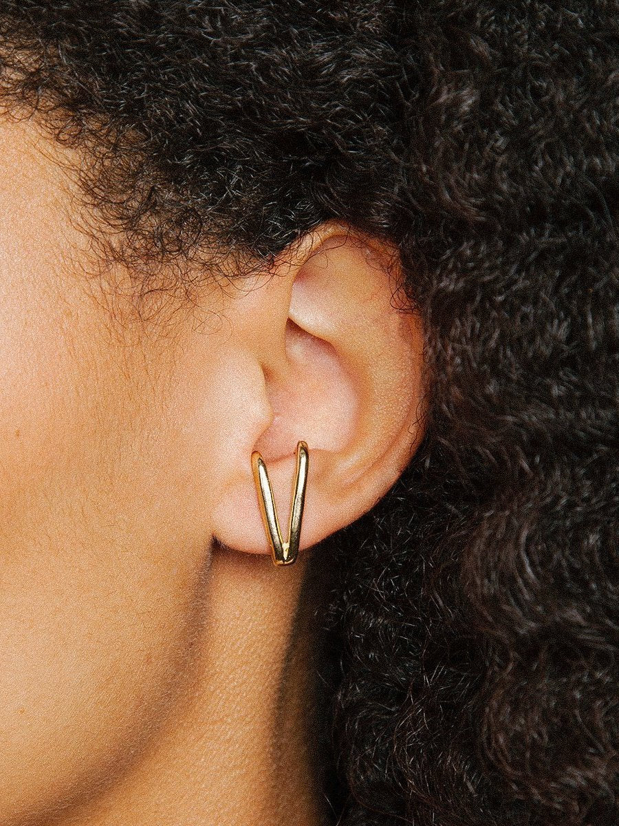 Kira Earrings in Gold