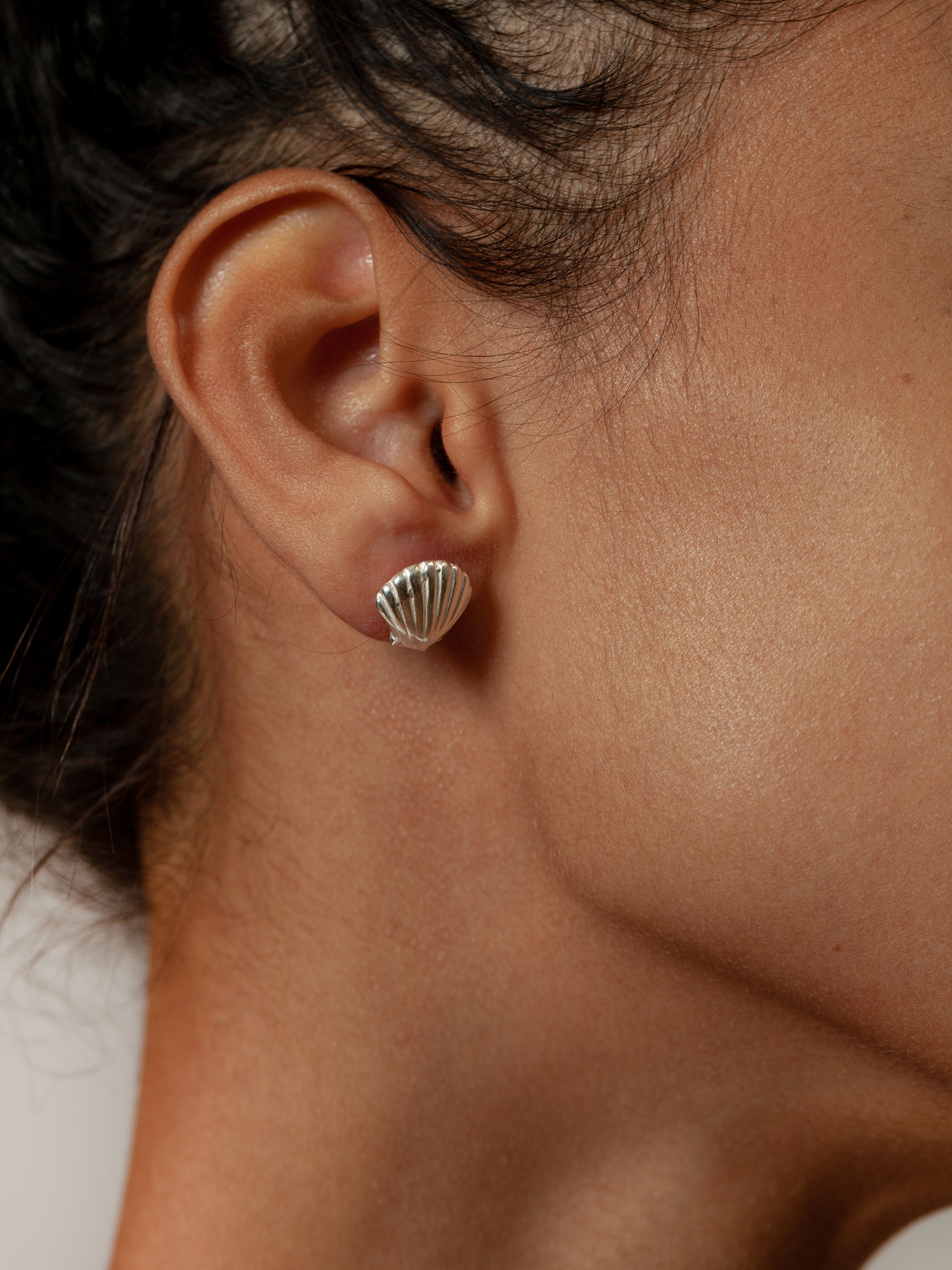 Marcel Studs in Sterling Silver