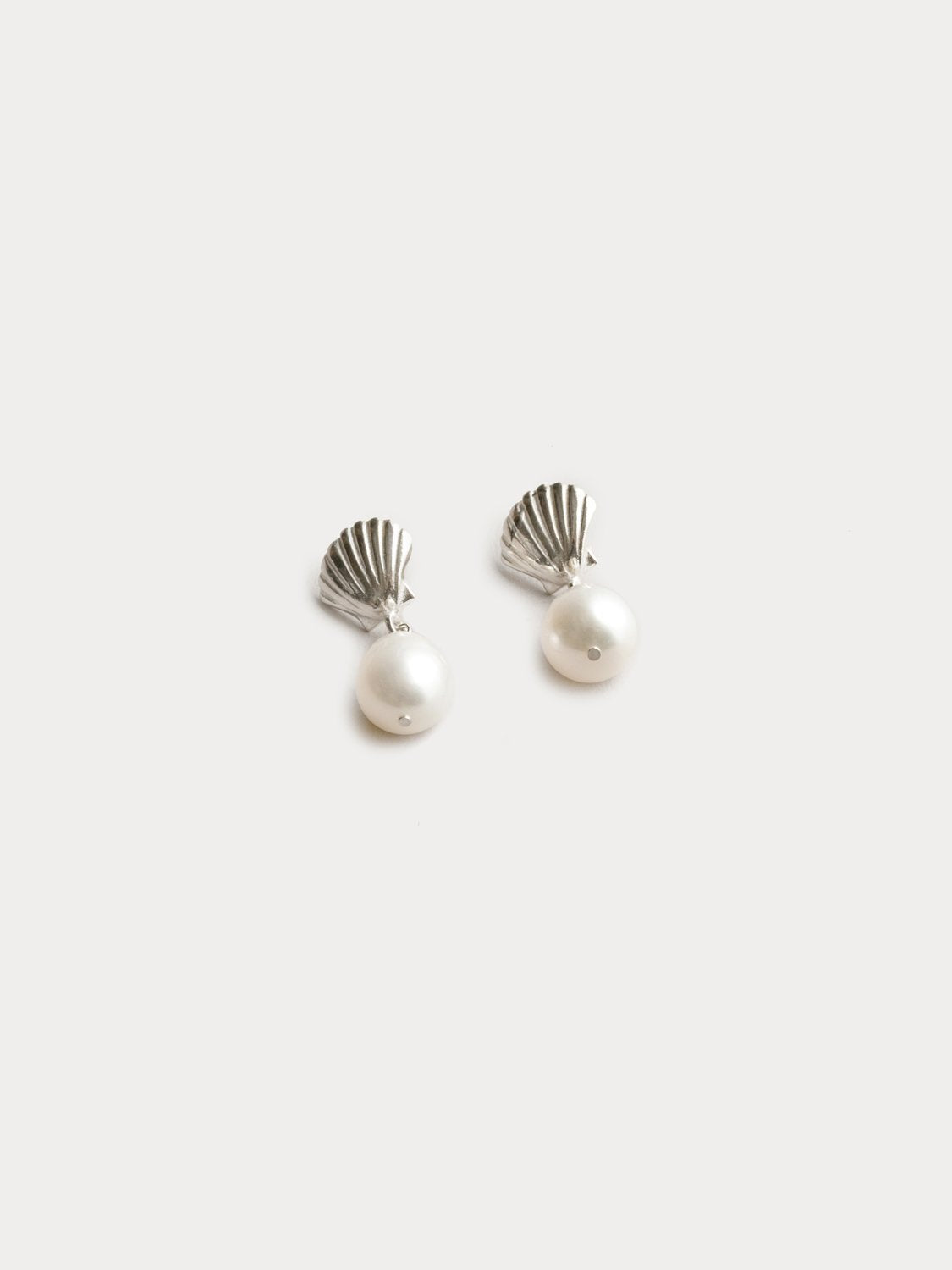 Marcel Pearl Studs in Sterling Silver