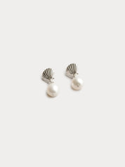 Marcel Pearl Studs in Sterling Silver