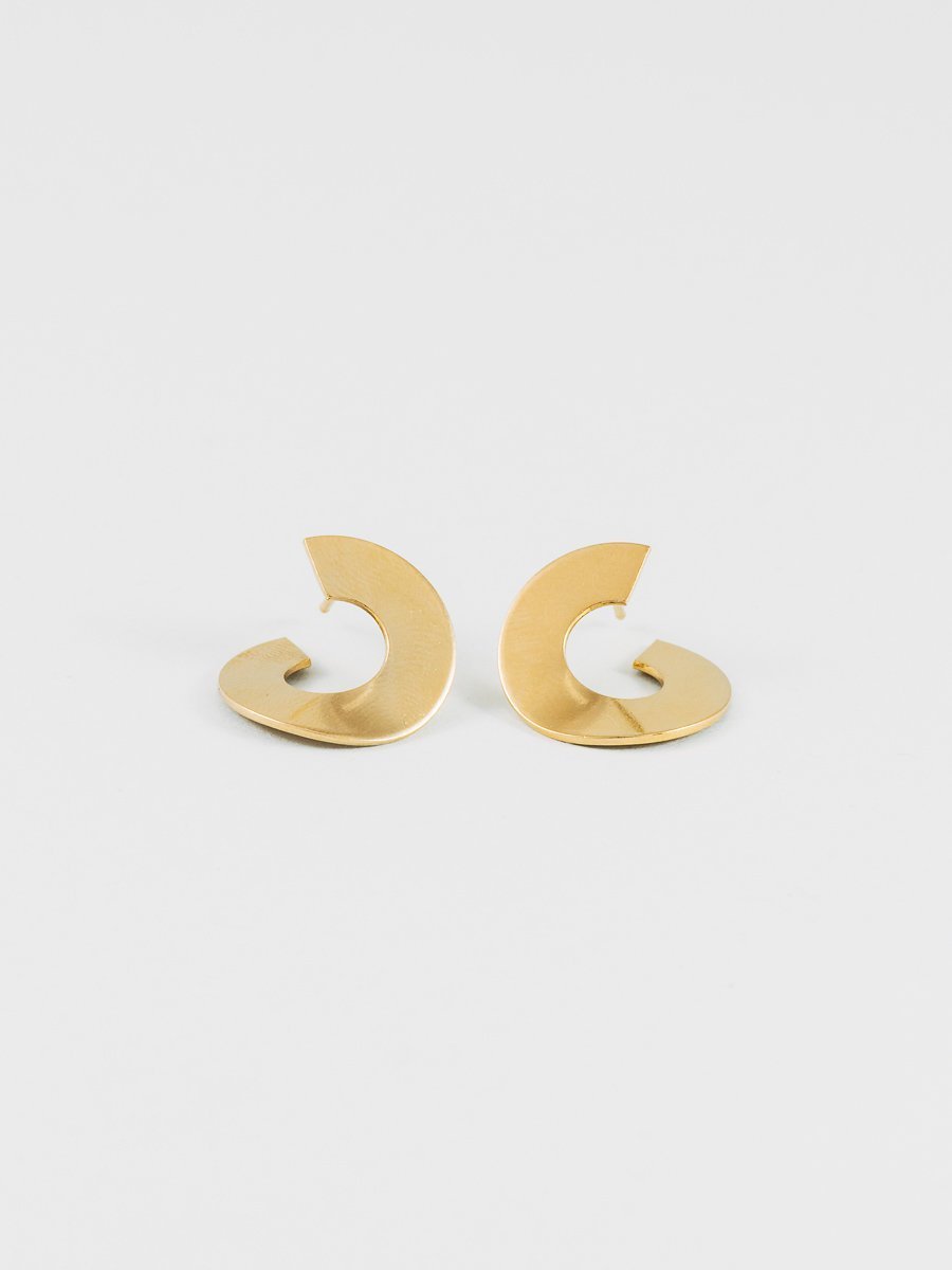 Maven Studs in Gold