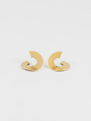 Maven Studs in Gold