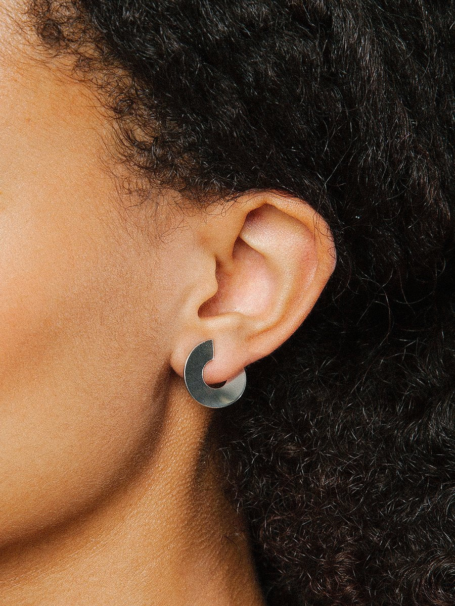 Maven Studs in Silver