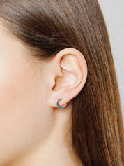 Maven Baby Studs in Sterling Silver