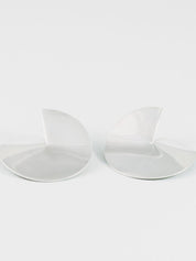 Mira Art Deco Studs in Silver