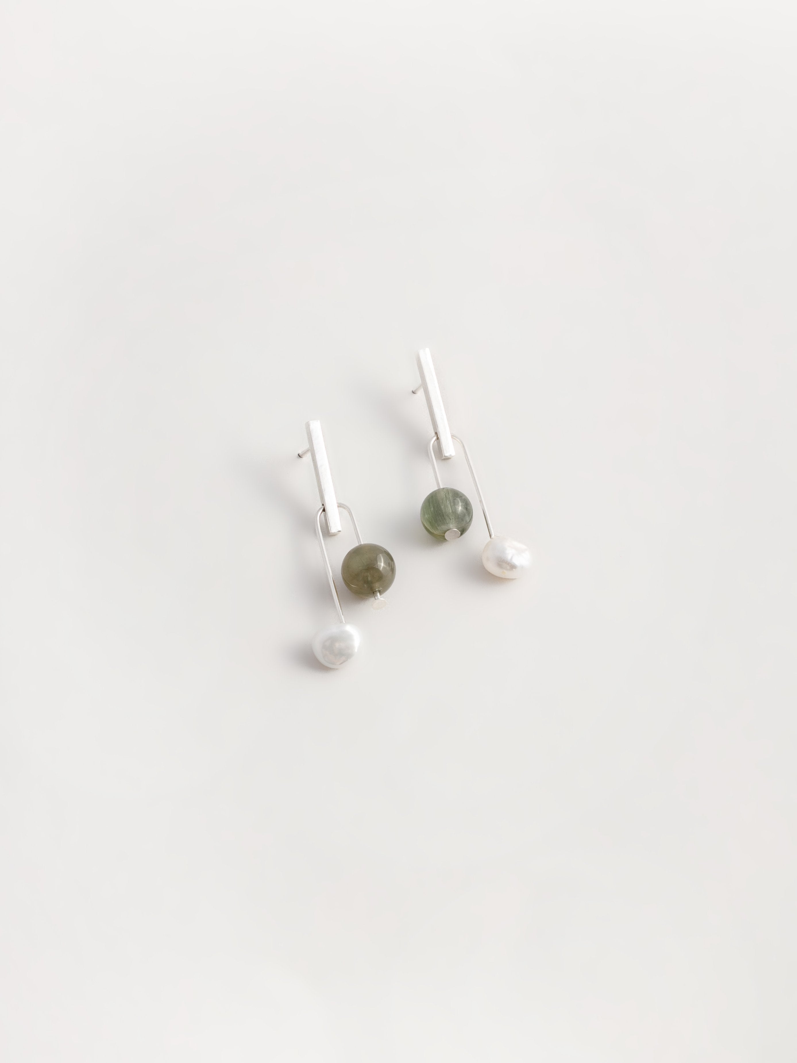 Haile Earrings in Sterling Silver