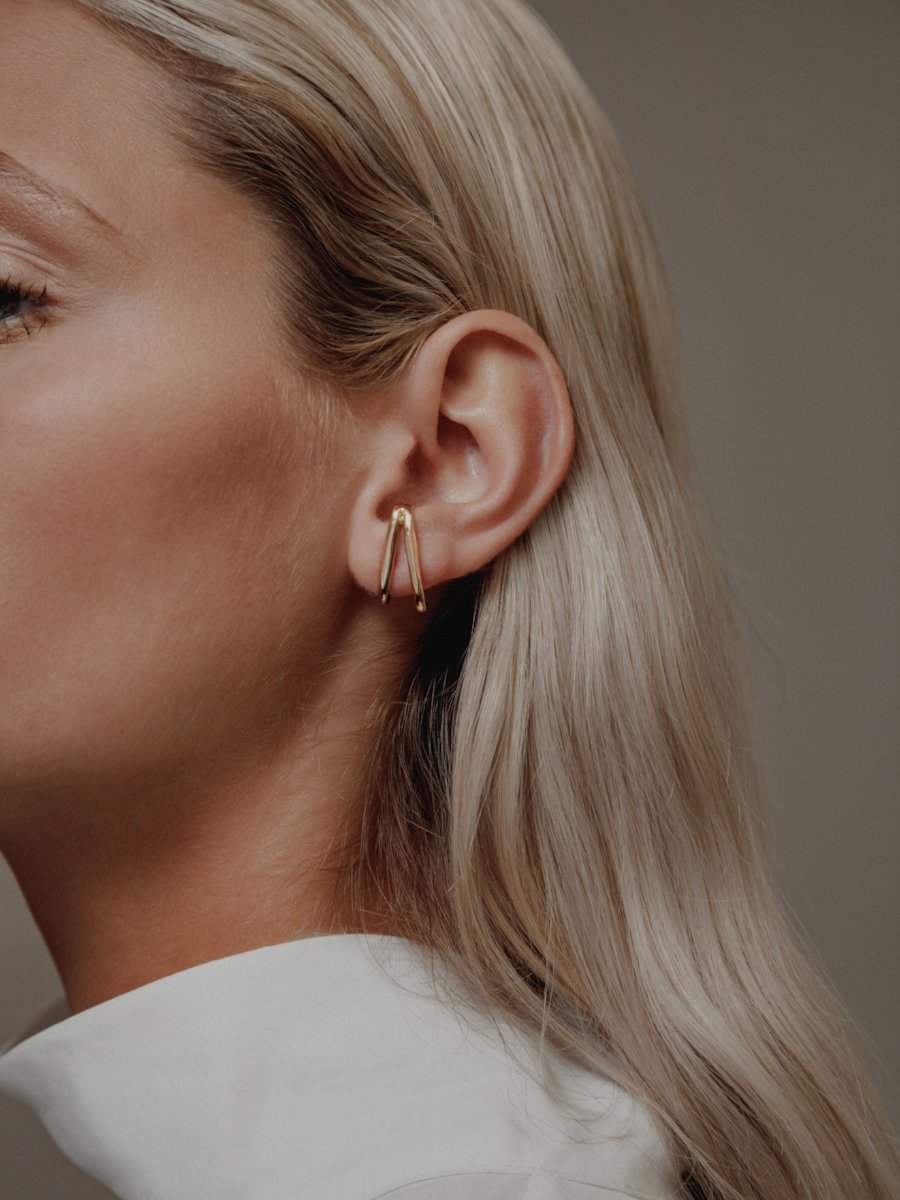 Kira Earrings in Gold