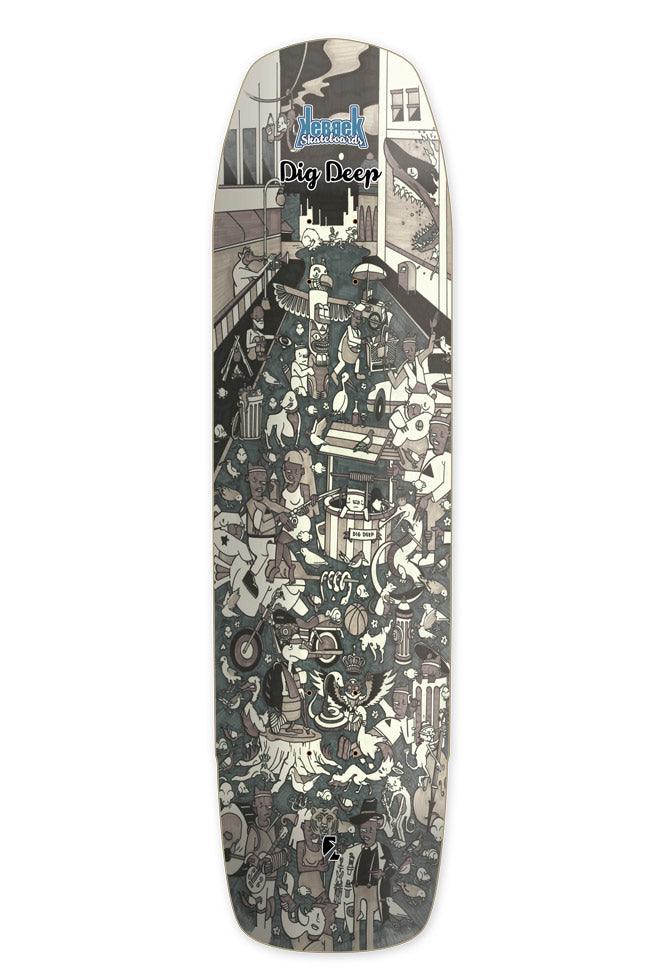 Dig Deep Longboard complete