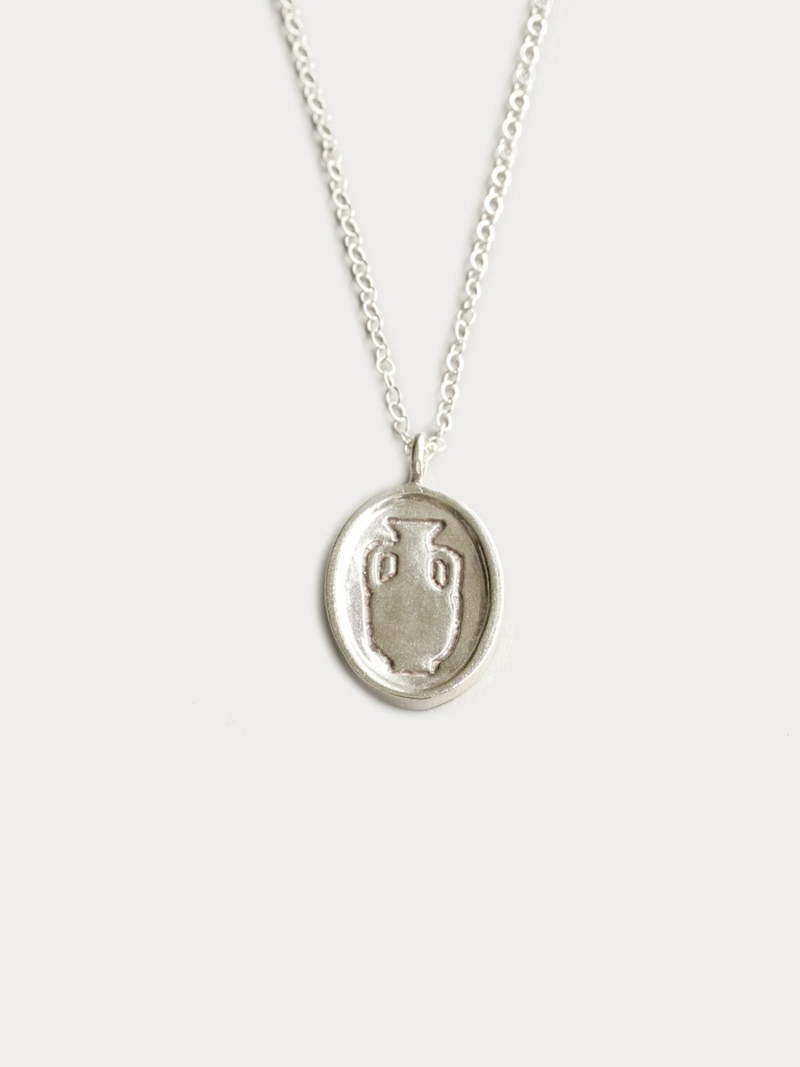 Amphora Necklace in Sterling Silver