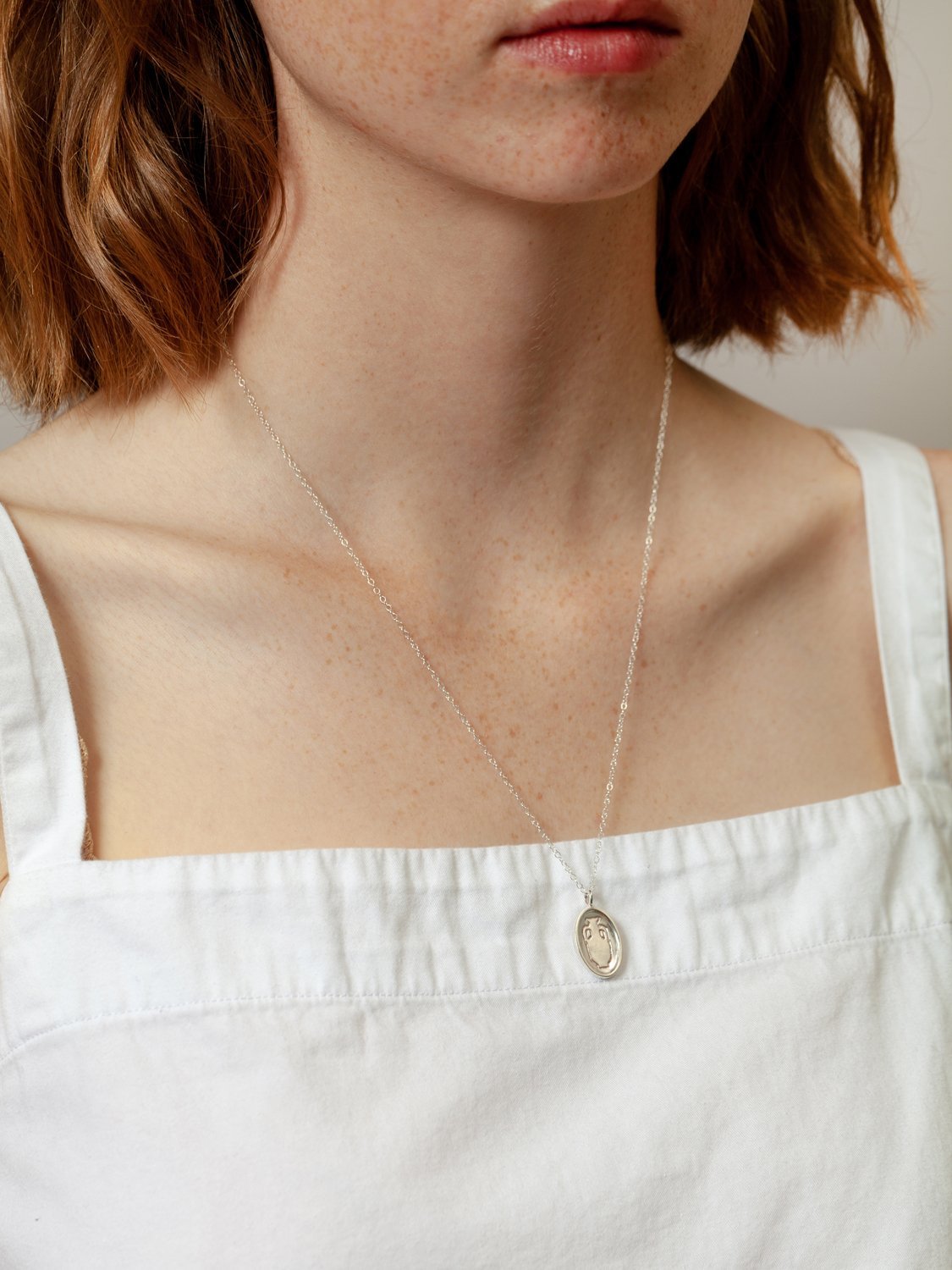 Amphora Necklace in Sterling Silver