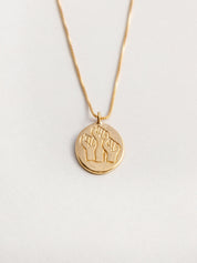 Womankind Necklace in Gold