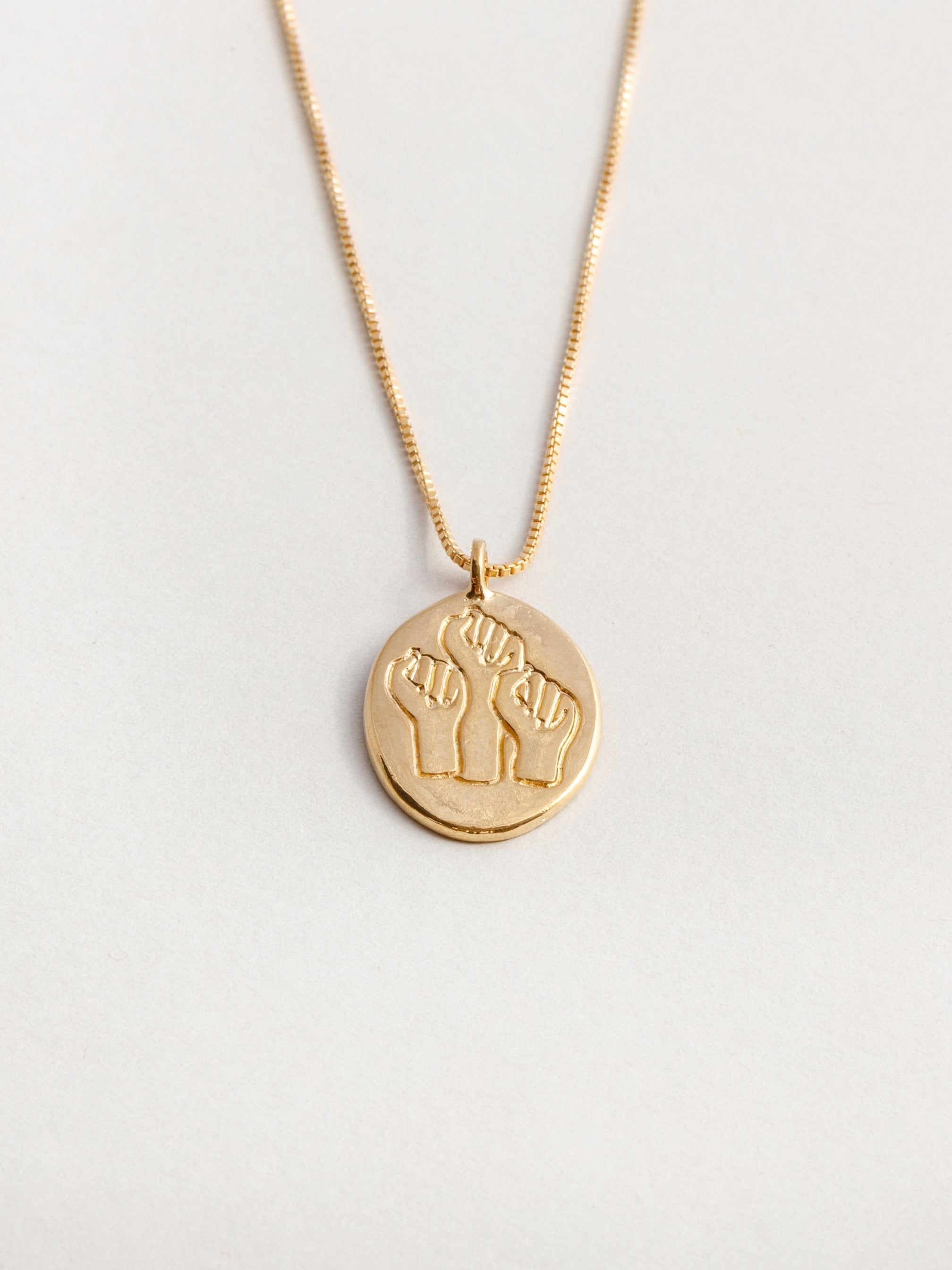 Womankind Necklace in Gold