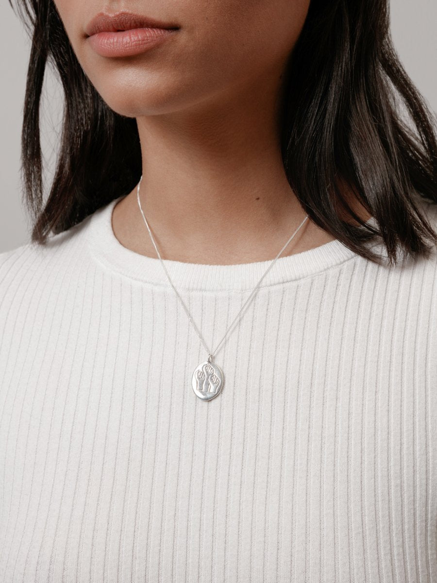 Womankind Necklace in Silver