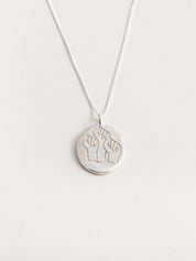 Womankind Necklace in Silver