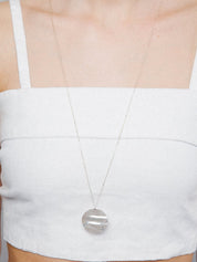 Harris Long Pendant in Silver