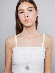 Harris Long Pendant in Silver