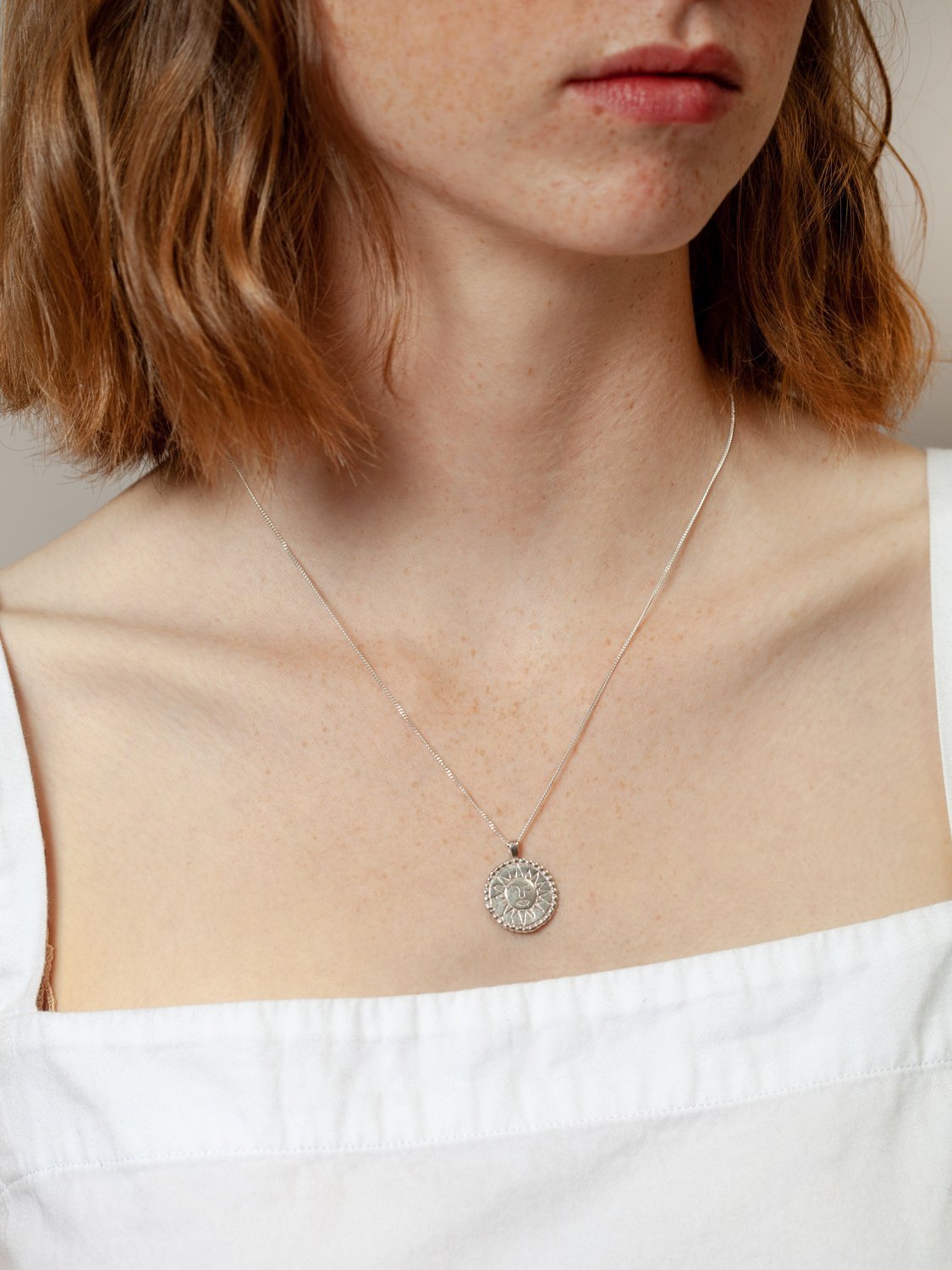 Lumen Necklace in Sterling Silver
