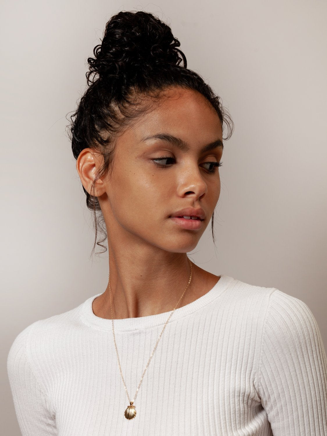 Marcel Necklace in Gold