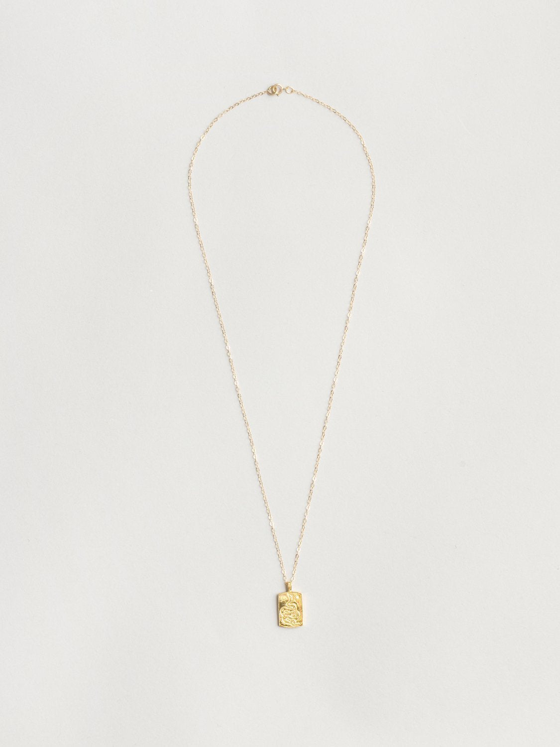 Ophidian Necklace in Gold