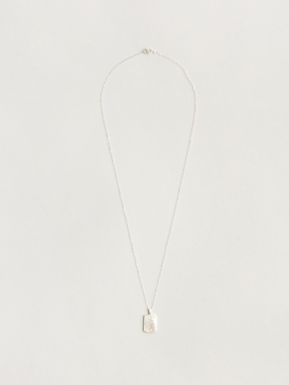 Ophidian Necklace in Sterling Silver