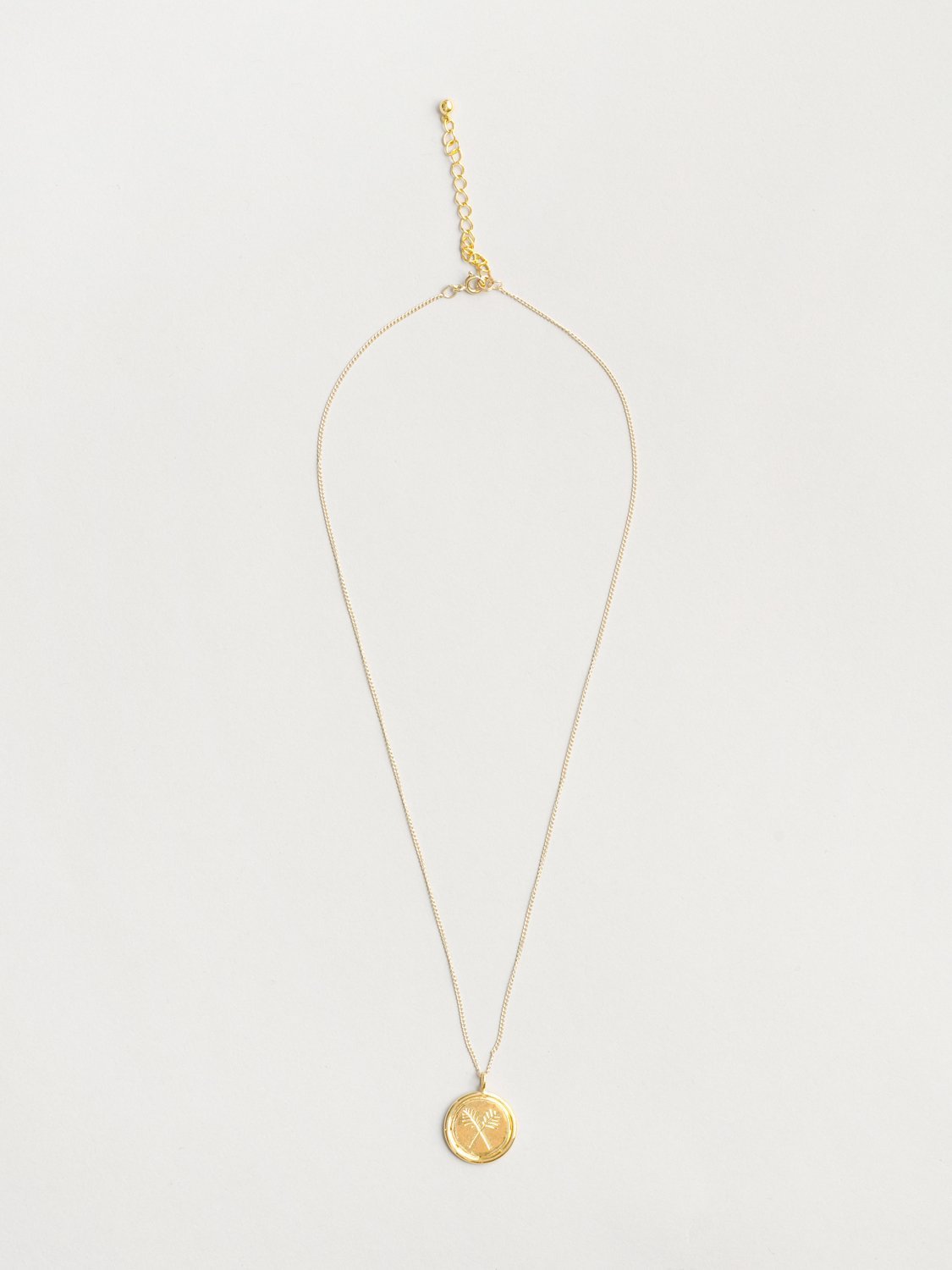 Palms Necklace in Gold