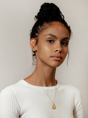 Palms Necklace in Gold