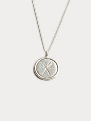 Palms Necklace in Sterling Silver