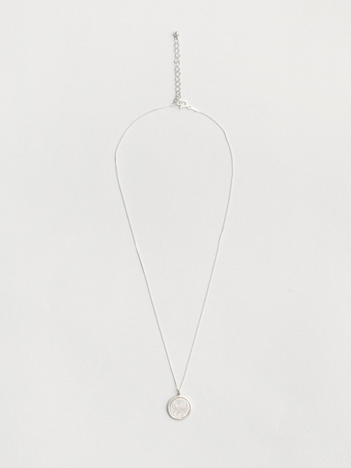 Palms Necklace in Sterling Silver