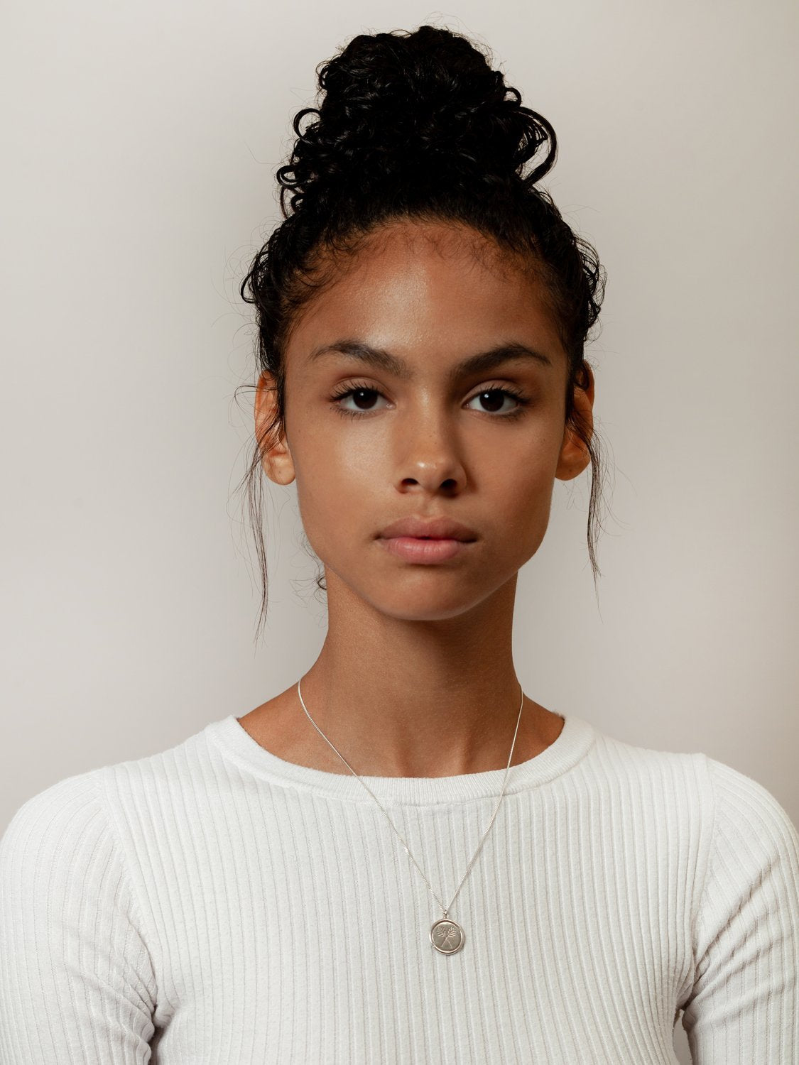 Palms Necklace in Sterling Silver