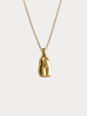 The Woman Vase in Gold