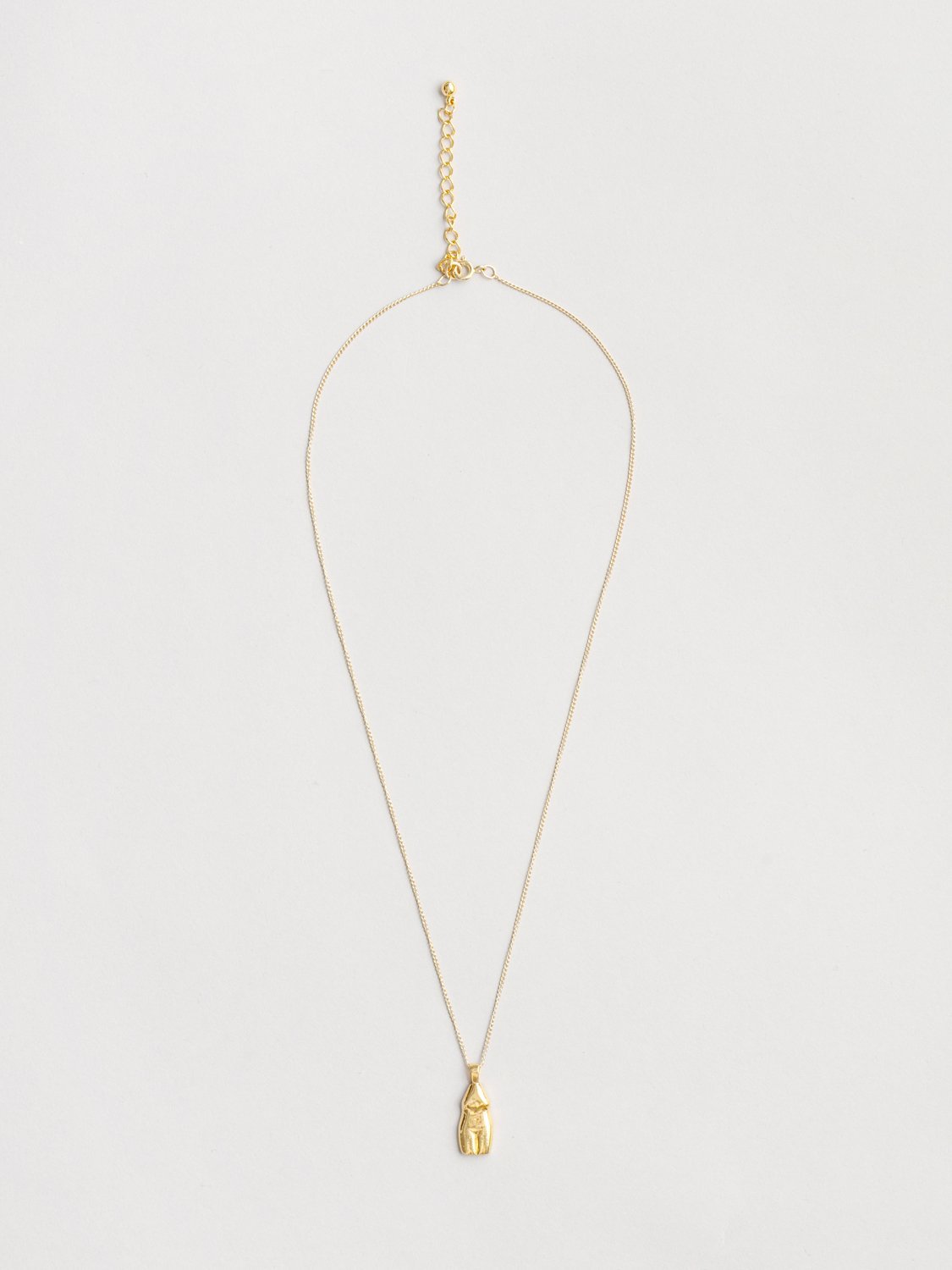 The Woman Vase in Gold