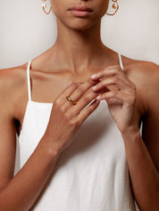 Emeile Grande Ring in Gold