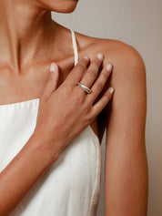 Emeile Grande Ring in Sterling Silver