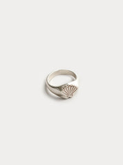 Marcel Signet Ring in Sterling Silver