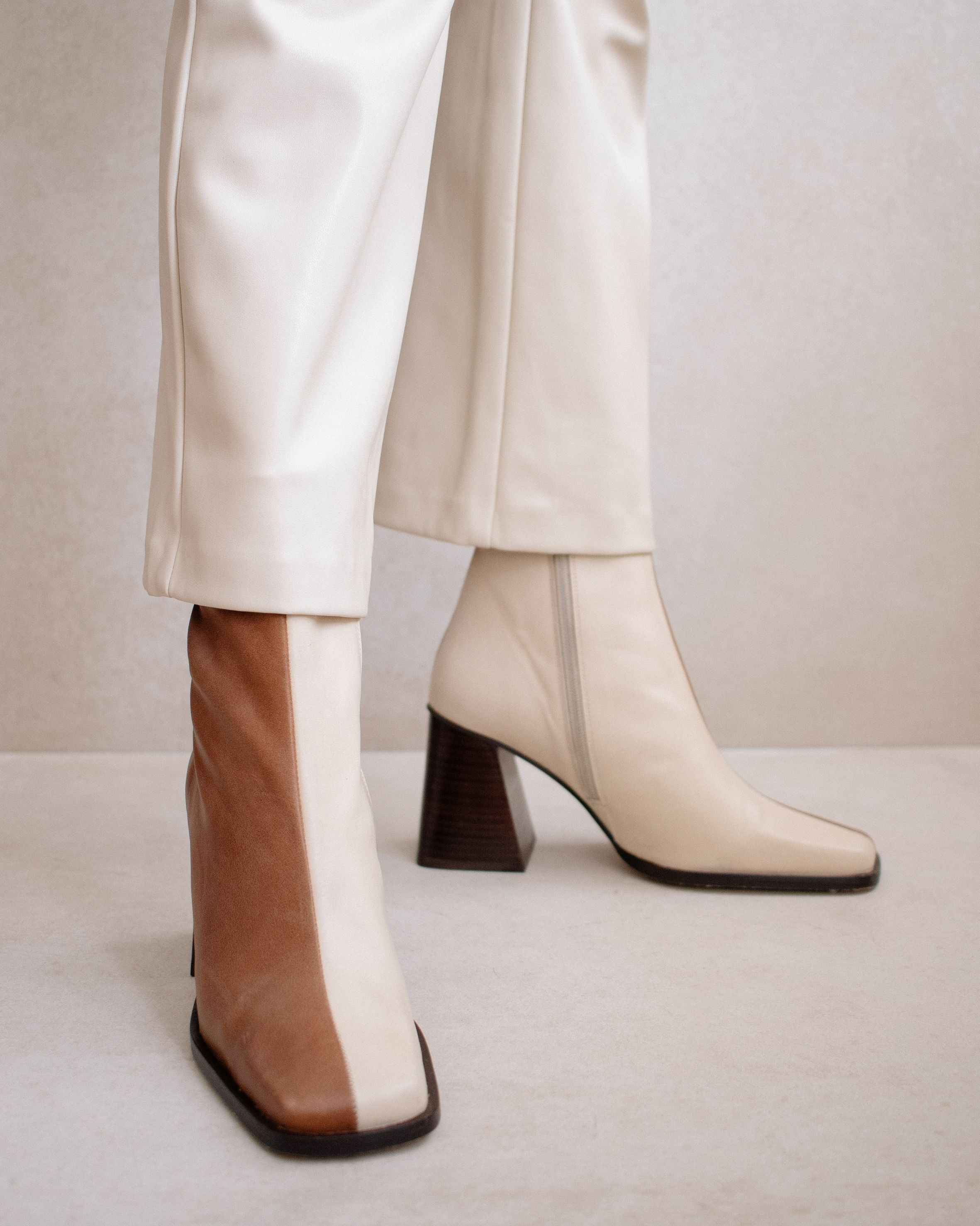 Shilo Boots in Tan/Beige