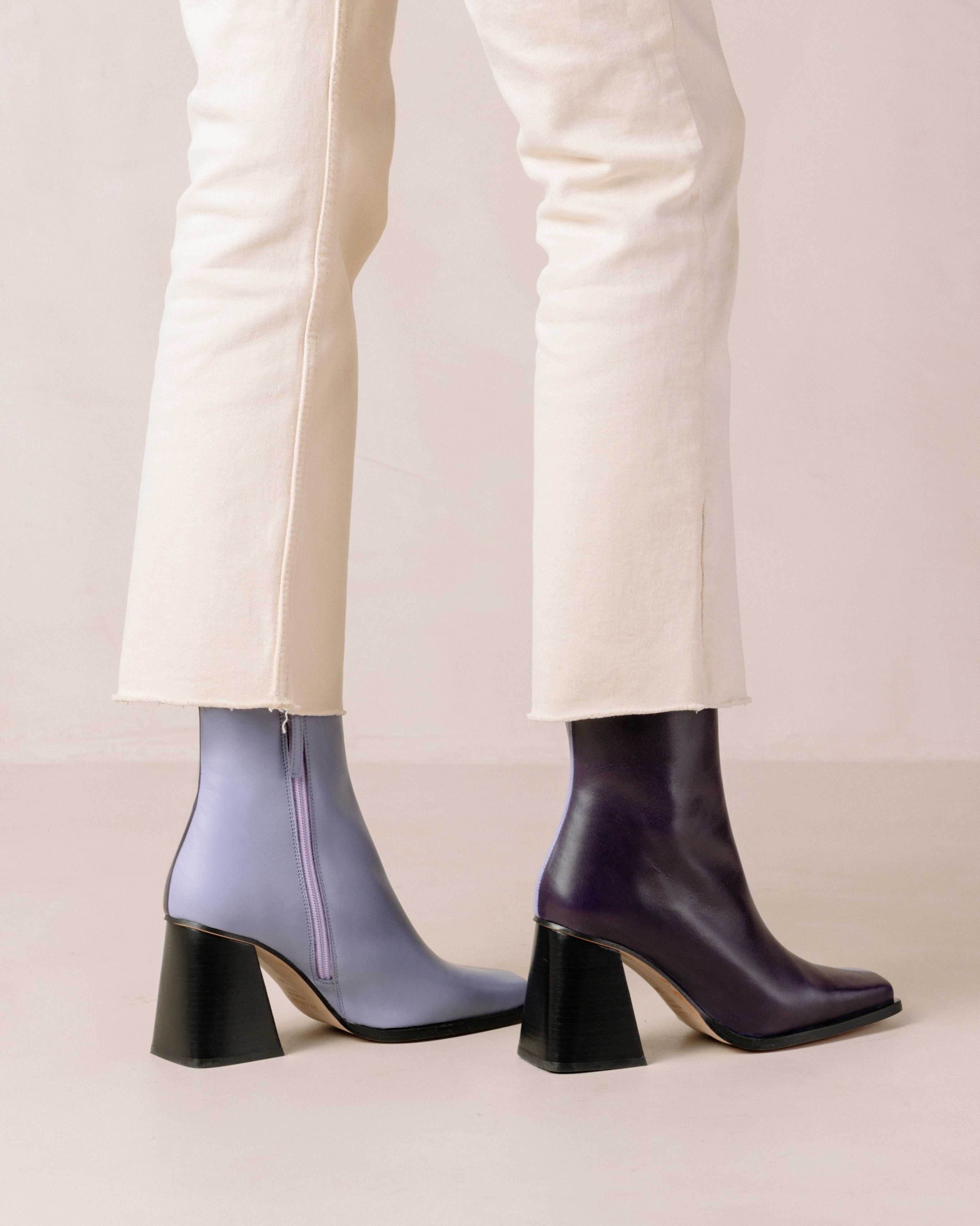 Shilo Boots in Lilac/Wine