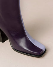 Shilo Boots in Lilac/Wine