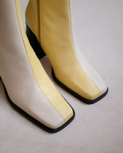 Shilo Boots in Yellow/Cream
